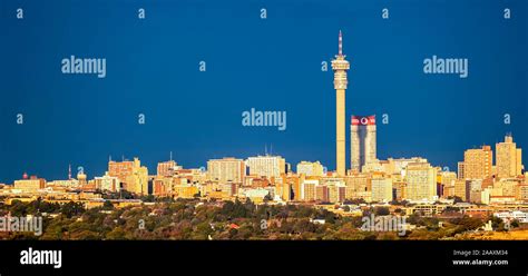 Johannesburg City Skyline Stock Photo - Alamy