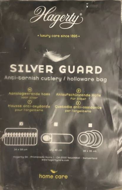 HAGERTY SILVER GUARD Anti Tarnish Cutlery/holloware Bag $55.00 ...