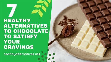 7 Healthy Alternatives to Chocolate To Satisfy Your Cravings - YouTube