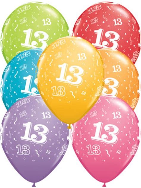 13th Birthday Balloons delivery Dublin Ireland