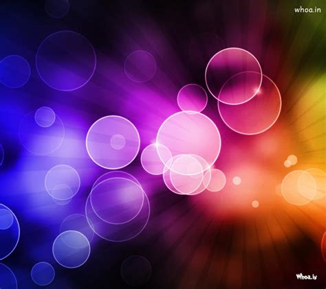 Purple Bubbles HD Wallpaper