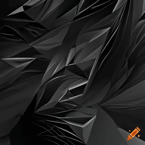 Black and white abstract wallpaper in 4k