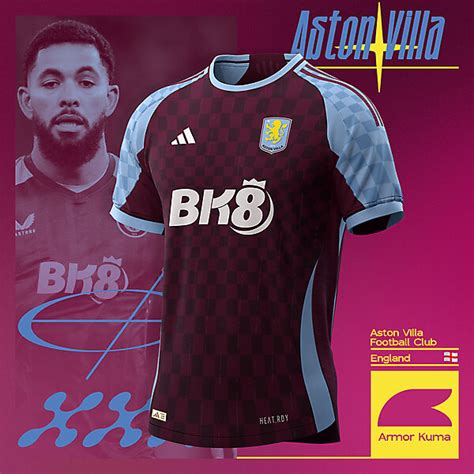 Aston Villa FC Adidas Home Kit