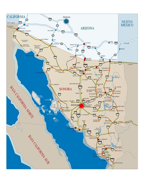 Map & Directions to Rocky Point, Puerto Penasco, Mexico Kyle Wood