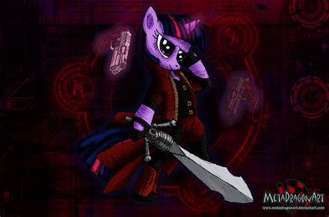 Pony May Cry - Twilight Sparkle by MetaDragonArt on DeviantArt