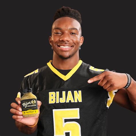 University of Texas’s Football Player Bijan Robinson Is Selling Mustard ...