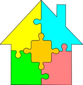 house puzzle clipart - Clip Art Library