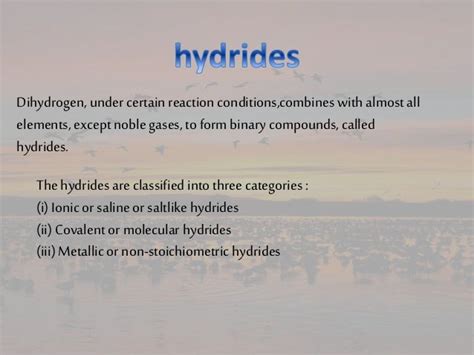 hydrides