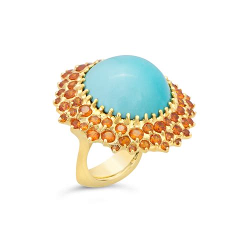 Persian Turquoise Ring - deJonghe Original Jewelry