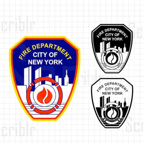 New York Fire Department FDNY SVG PNG Vector Cutfile - Etsy UK