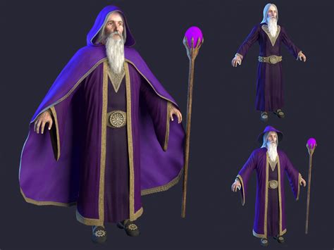 Wizard 3D Models download - Free3D