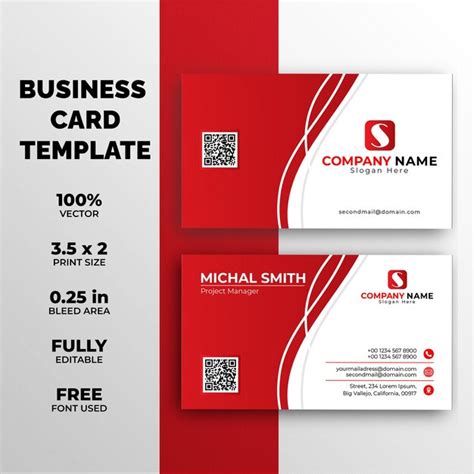 Premium Vector | Creative business card