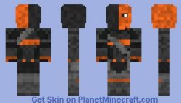 Deathstroke Arkham Origins Minecraft Skin