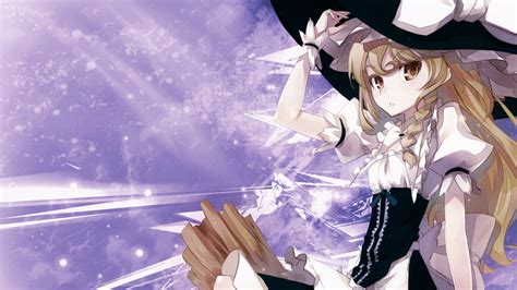 Wallpaper 4 - Marisa TouHou by froscik on DeviantArt