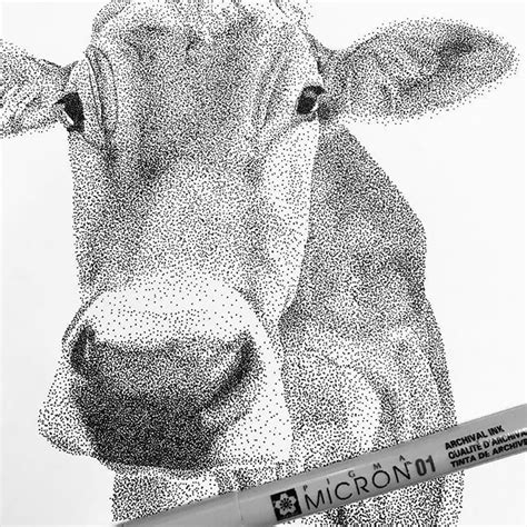 Animals in Stippling Drawings | Animal portraits art, Stippling art, Pen art drawings