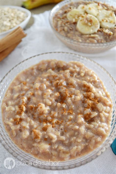 Avena con canela - Pizca de Sabor