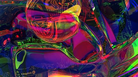 Glass design, abstract, 3D Abstract, computer, PC cases, PC build ...