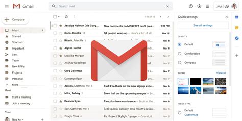 Gmail Quick Settings: How To Easily Change Your Inbox's Theme