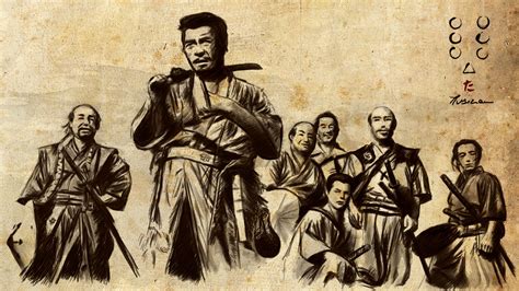 ArtStation - Seven Samurai - Tribute to Akira Kurosawa