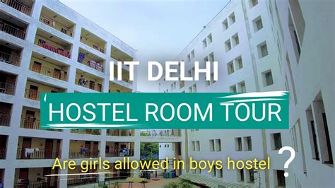 IIT DELHI HOSTEL TOUR | HOSTEL ROOM TOUR #iitd #iit - YouTube