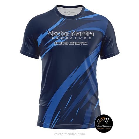 Custom Sports Jersey Online | Navy Blue Sublimated Jerseys | Vector ...