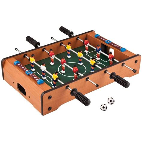 Wooden Table Top Foosball, For Playing, Approx. Size: 52 X 30.5 X 7.5 ...