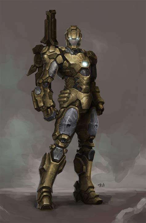 War Machine - Desert Combat Suit , Jinhwan Oh on ArtStation at https://artstation.com/artwork ...