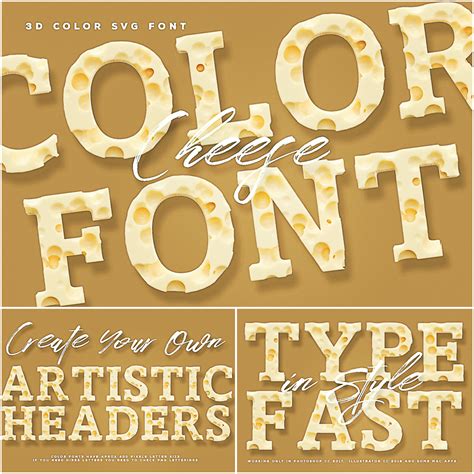 Cheese Color Font | Free download