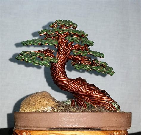 Bonsai Tree Sculpture #196 Sculpture by Ricks Tree Art - Pixels