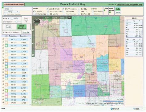 Map Of Oakland County Michigan