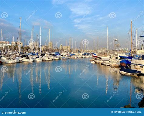 Long Beach Shoreline Marina California Boats Editorial Stock Photo ...