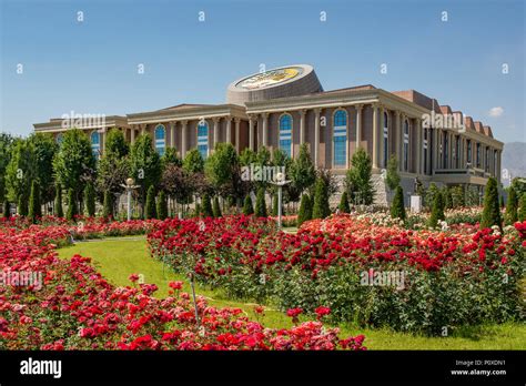 Tajikistan National Museum, Dushanbe, Tajikistan Stock Photo - Alamy