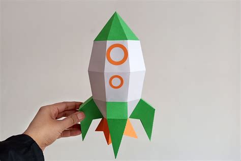 DIY Rocket - 3d papercraft