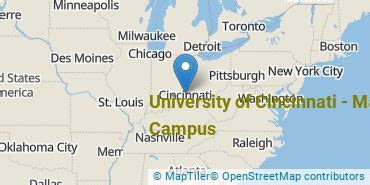 Where Is University of Cincinnati - Main Campus?