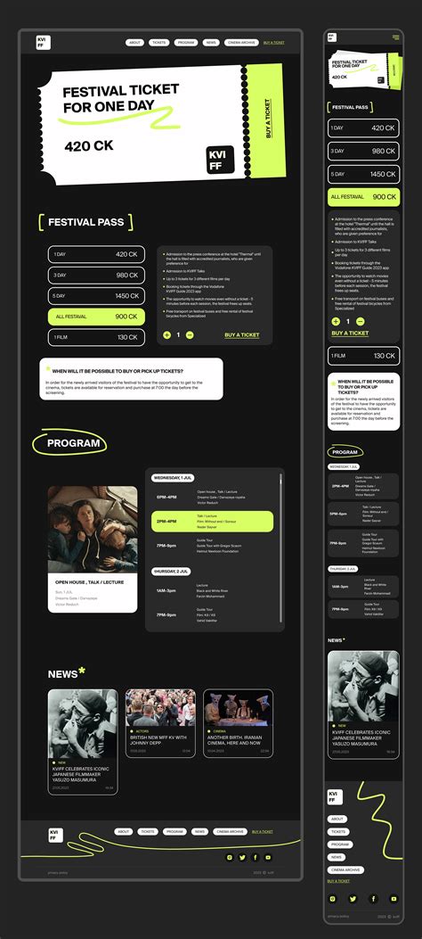 Karlovy Vary Film Festival on Behance