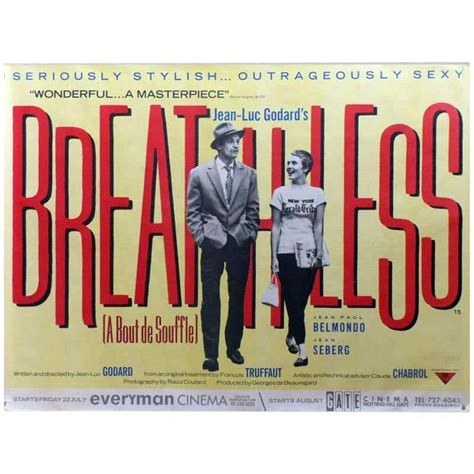 "Breathless" Film Poster, 1980 at 1stDibs