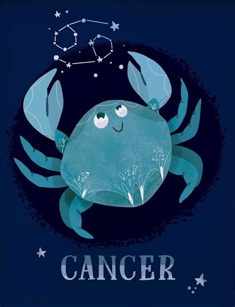 Download Cancer Zodiac Cute Crab Wallpaper | Wallpapers.com