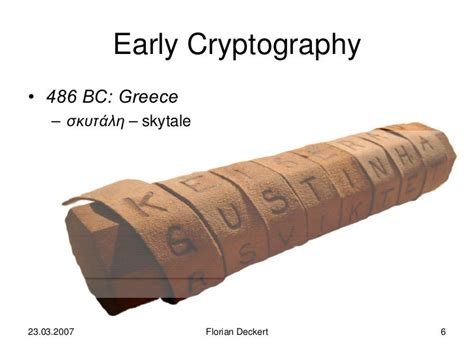 A Brief History of Cryptography