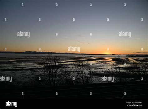 Firth of Forth sunset Stock Photo - Alamy