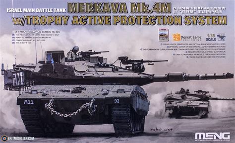 Merkava Mk.4M w/Trophy Active Protection System (TS-036) 1:35 - Kits ...