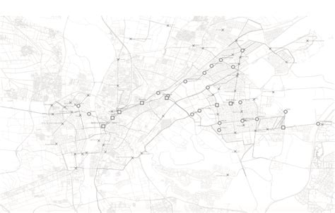 Experimental Cairo Transit Bus Map on Behance