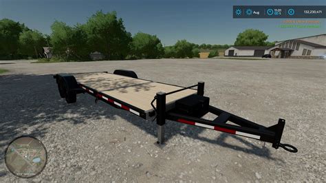 FELLING TILT DECK TRAILER V1.0 – FS22 mod