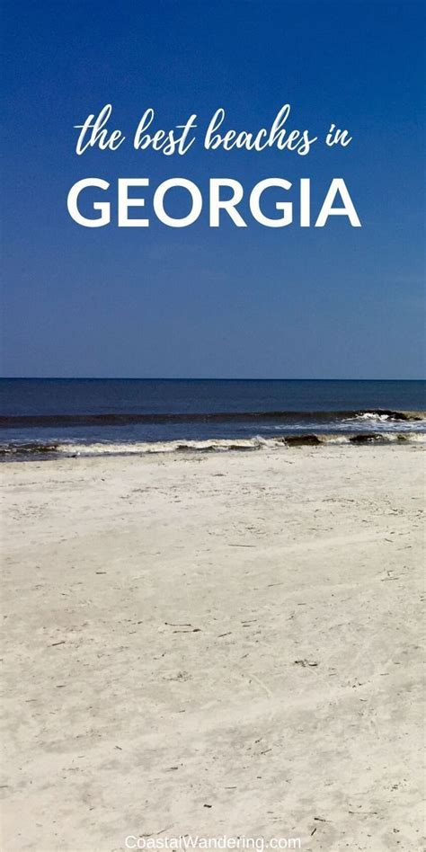 The Best Beaches in Georgia