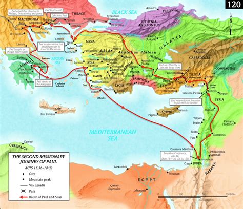 maps of Pauls ministries | Apostle Paul’s Missionary Journeys | Gracepoint Devotions | Middle ...