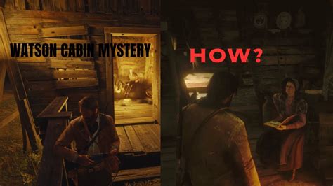 RDR2 - Watson's Cabin Mystery??? - YouTube