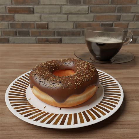 ArtStation - The Blender Donut