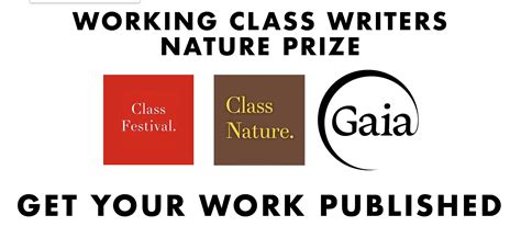 News | Creative writing competition | Working Class Writers Nature ...