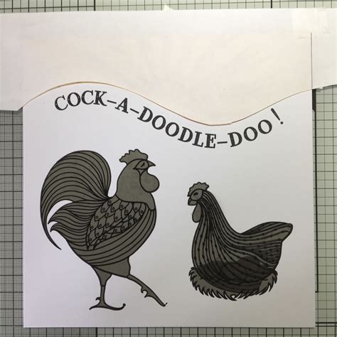 Lynne's Crafty Little Blog: Cock-A-Doodle-Doo!