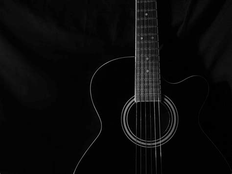 Black Acoustic Guitar Wallpapers - Top Free Black Acoustic Guitar Backgrounds - WallpaperAccess