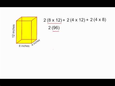 Find the surface area of a rectangular prism - fassinc